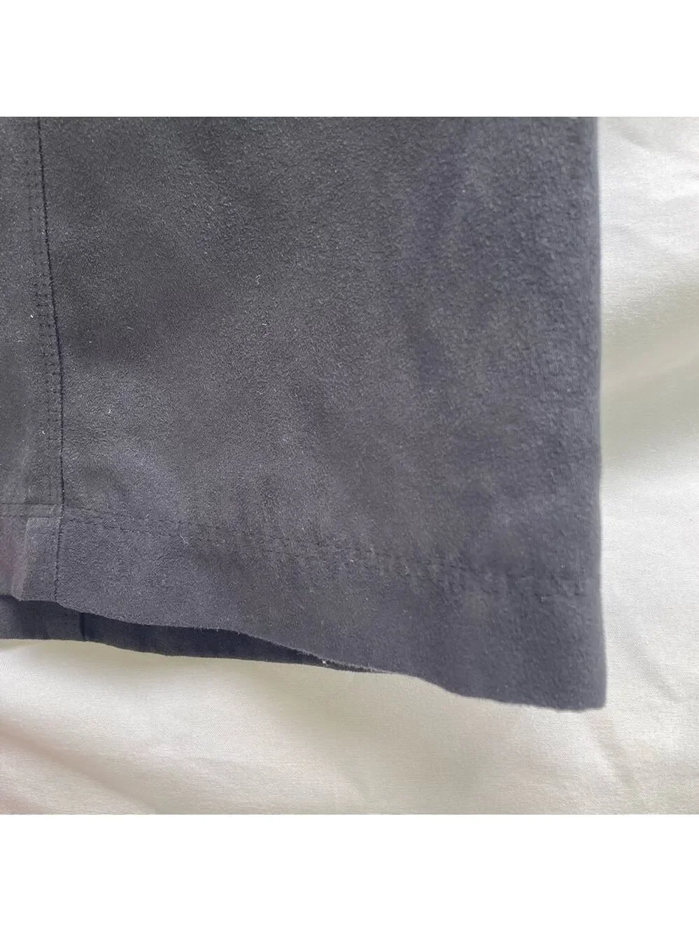 Hollister black mini skirt with buttons, size 3
